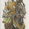 Arms and Armour. [An armed horseman with a mace.] 1304. Time of conquest of Scotland.