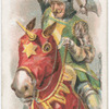 Arms and Armour. [A knight with a battle-axe.] 1314. Time of Battle of Bannockburn.