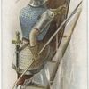 Arms and Armour. [A footsoldier at a siege.] 1370. Time of Black Prince's campaigns.