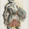 Arms and Armour. [A knight (dismounted).] 1465. Time of Wars of the Roses.