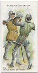 Arms and Armour. [A sword and buckler combat.] 1513. Time of Battle of Flodden.