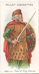 A Saxon warrior. 869 A.D. Time of King Edmund.