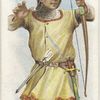 An English archer. 1415. Time of Battle of Agincourt.