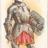 A knight (dismounted). 1465. Time of Wars of the Roses.
