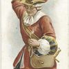 A grenadier. 1665. Time of Great Plague.