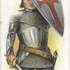 Arms and Armour. A knight of the "Round Table." 542 A.D. Time of death of King Arthur.