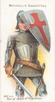 Arms and Armour. A knight of the "Round Table." 542 A.D. Time of death of King Arthur.