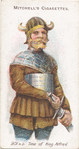 Arms and Armour. A Saxon in armour. 901 A.D. Time of King Alfred.