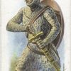 Arms and Armour. An Anglo-Danish warrior. 1013 A.D. Time of Danish Conquest.