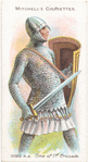 Arms and Armour. A warrior in scale-armour. 1095 A.D. Time of 1st Crusade.