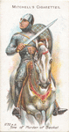 Arms and Armour. A horseman in chain-mail. 1170 A.D. Time of murder of Becket.