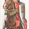 Arms and Armour. A horseman in armour. 1215. Time of Magna Charta [Magna Carta].