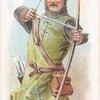 Arms and Armour. An archer. 1346. Time of Battle of Cressy.