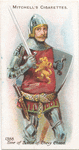 Arms and Armour. A knight. 1388. Time of Battle of Chevy Chase.