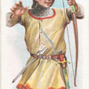 Arms and Armour. An English archer. 1415. Time of Battle of Agincourt.