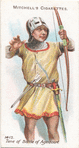 Arms and Armour. An English archer. 1415. Time of Battle of Agincourt.