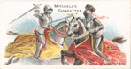 Arms and Armour. A sword combat. 1429. Time of Joan of Arc.