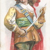 Arms and Armour. A cavalier. 1627. Time of Buckingham's French Expedition.