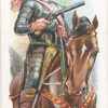 Arms and Armour. A pistolier. 1641. Time of Irish Rebellion.