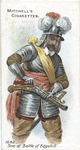 Arms and Armour. A couirassier. 1642. Time of Battle of Edgehill.