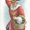 Arms and Armour. A grenadier. 1665. Time of Great Plague.