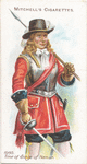 Arms and Armour. The First Regiment of Foot Guards (Grenadier Guards). 1695. Time of Siege of Namur.