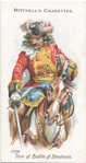 Arms and Armour. An officer of cavalry. 1704. Time of Battle of Blenheim.
