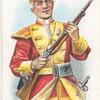 Arms and Armour. Infantry of the Line. 1756. Time of Seven Years' War.
