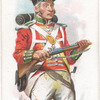 Arms and Armour. A Private, 54th Foot. 1808. Time of Peninsular War.