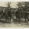 A fox hunt in colonial Virginia from The chronicles of America film The gateway to the west.