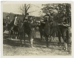 A fox hunt in colonial Virginia from The chronicles of America film The gateway to the west.