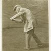 John D. Rockefeller playing golf.