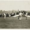 Amateur champion Robert Gardner on one of the Marion [i.e. Merion] greens.