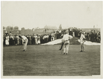 Amateur champion Robert Gardner on one of the Marion [i.e. Merion] greens.