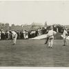 Amateur champion Robert Gardner on one of the Merion greens.