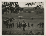 In the ninth green, Guilford putting, Baltusrol Golf Club, Short Hills, N.J., taken 9/9/17.