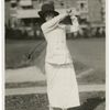 Mrs. R.H. Barlow of the Merion Cricket Club and champion of the Women's Eastern Golf Assoc[iatio]n who led in first day's tournament, national women's golf championship.