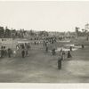 Gallery following finals of North and South Open championship, 1924, eighteenth hole number two championship course, Pinehurst, N.C.