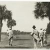 Golf at Palm Beach : driving #10 tee.