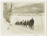 A.M.C. party on Mt. Washington road, Feb. 1929.