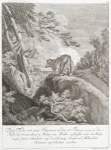 Diser Fuschs mit zwey Schwänzen ist den 14ten Februar. 1734 in der Heyde bey Oranienburg 4 Meilen von Berlin geschossen und der Balg wegen seiner Seltenheit auf der Königl. Kunst und Naturalien Kammer auf behalten worden.
