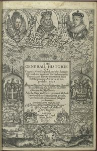 The generall historie of Virginia, New-England, and the Summer Isles