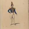 Denmark, 1835 : Deenske burgerweer en beamten