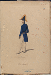 Denmark, 1835 : Deenske burgerweer en beamten