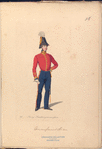 Denmark, 1835 : Deenske burgerweer en beamten