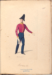 Denmark, 1835 : Deenske burgerweer en beamten