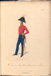 Denmark, 1835 : Deenske burgerweer en beamten