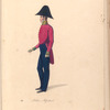Denmark, 1835 : Deenske burgerweer en beamten