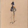 Denmark, 1835 : Deenske burgerweer en beamten