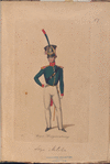 Denmark, 1835 : Deenske burgerweer en beamten